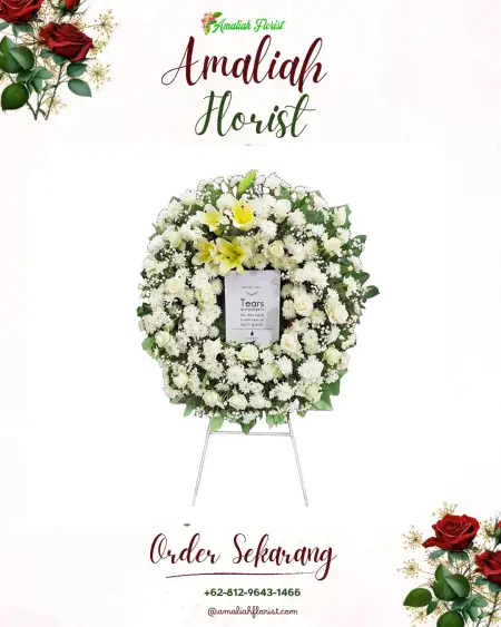 Krans Bunga Duka Penarusan Wetan